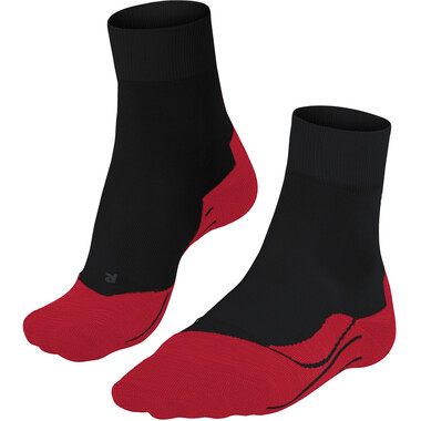 Socken FALKE RU4 L&R Damen Schwarz/Rot 0